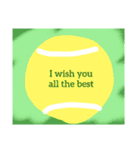 テニス tennis（個別スタンプ：15）