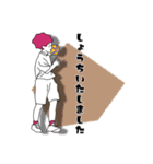 レッドヘア男子ハンドボール部③（個別スタンプ：6）