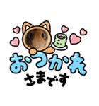 ミケミル日常生活（個別スタンプ：7）