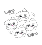 ふわふわおばけ ぺろ（個別スタンプ：1）