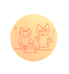 キュットンらくがき漫画（個別スタンプ：1）