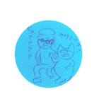 キュットンらくがき漫画（個別スタンプ：3）