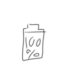 充電%スタンプ（個別スタンプ：2）