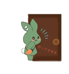 うさぎスタンプᙏ（個別スタンプ：5）
