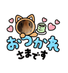 ミケとミルの日常スタンプ（個別スタンプ：1）