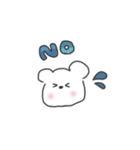ゆるくま 使いやすい！（個別スタンプ：2）