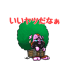ONE PIECE × もんぴぐちゃん（個別スタンプ：6）
