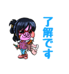 ONE PIECE × もんぴぐちゃん（個別スタンプ：7）