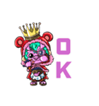 ONE PIECE × もんぴぐちゃん（個別スタンプ：8）