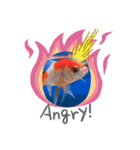仲良し金魚☆（個別スタンプ：3）