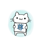 ネコのスタンプ。②（個別スタンプ：5）