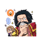 なぎさんのONE PIECEスタンプ（個別スタンプ：3）