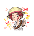 なぎさんのONE PIECEスタンプ（個別スタンプ：6）