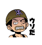 ONE PIECE ドン！！顔スタンプ3（個別スタンプ：4）