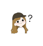 独特な言い回しをする女の子（個別スタンプ：16）