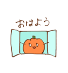 人類みんなカボチャ（個別スタンプ：5）