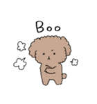 Poodle☆プードル☆犬（個別スタンプ：3）