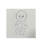 悔やむ君（個別スタンプ：6）