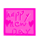 HAPPYNewDAYシリーズ（個別スタンプ：2）