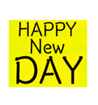 HAPPYNewDAYシリーズ（個別スタンプ：3）
