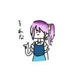 表情が変わらないおりきゃすた（個別スタンプ：2）
