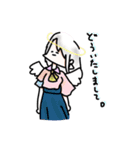 表情が変わらないおりきゃすた（個別スタンプ：6）