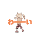 ヘリ＆ハン画伯（個別スタンプ：14）