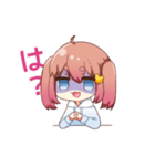 ツインテ女の子ちゃん（個別スタンプ：2）
