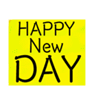 HAPPYNewDAYシリーズ1（個別スタンプ：3）
