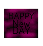 HAPPYNewDAYシリーズ1（個別スタンプ：4）