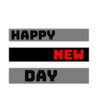 HAPPYNewDAYシリーズ1（個別スタンプ：10）