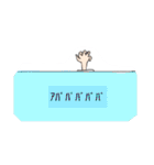 茶髪の自由な女の子（個別スタンプ：20）
