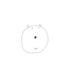 言葉にできないシロクマのきもち（個別スタンプ：9）