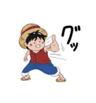 ONE PIECExSHIRO（個別スタンプ：1）