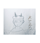 アクマの〚悪魔と人間のハーフ〛スタンプ（個別スタンプ：5）