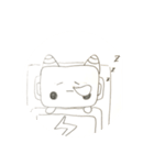 鬼の挨拶（個別スタンプ：6）