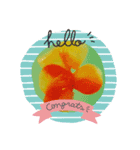 Flow er（個別スタンプ：5）