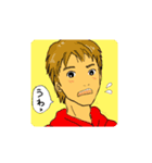ポツリつぶやく人たち（個別スタンプ：10）