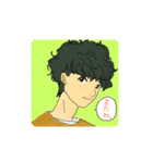 ポツリつぶやく人たち（個別スタンプ：24）