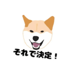 ひねくれてしまった柴犬（個別スタンプ：9）