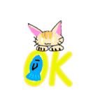 まいにちゆるゆるねこ（個別スタンプ：1）