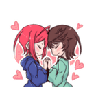 ともちゃんとみく姉さん その2。（個別スタンプ：39）