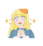 リア狂な女子学生共（個別スタンプ：7）