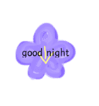 moon ＆Flower（個別スタンプ：7）