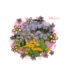 お庭に咲いたお花（個別スタンプ：8）