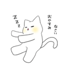 純粋もちもち猫（個別スタンプ：3）