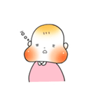 ほっぺたプルプル赤ちゃんスタンプ（個別スタンプ：20）