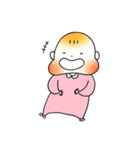 ほっぺたプルプル赤ちゃんスタンプ（個別スタンプ：21）