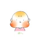 ほっぺたプルプル赤ちゃんスタンプ（個別スタンプ：28）