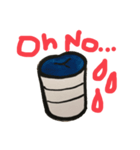 6ベースのきもち（英語版）（個別スタンプ：5）
